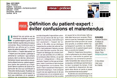 4-Définition du Patient-Expert