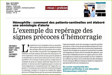 7-Hémophilie les Patients-Sentinelles